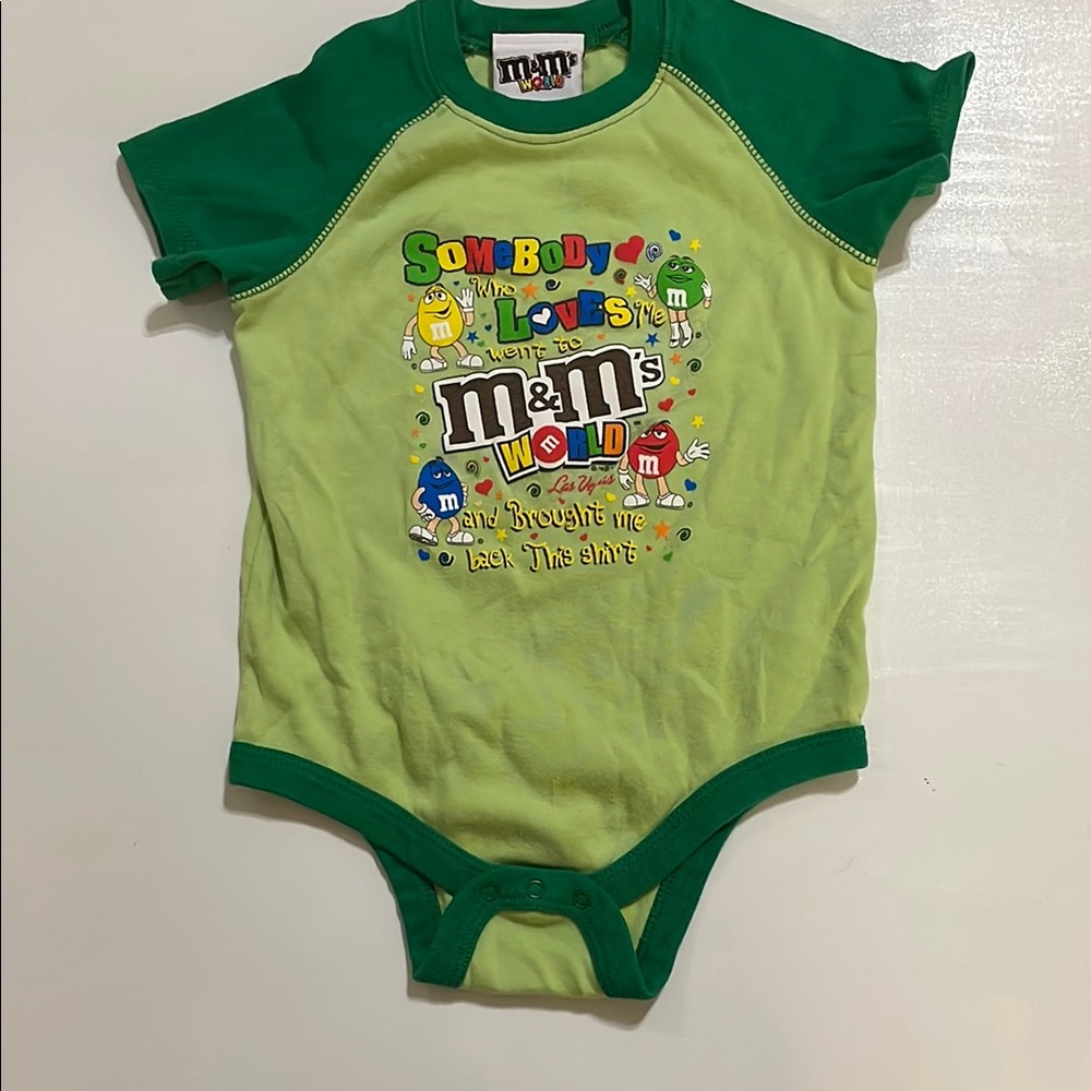 M&M's Green Kids One Piece